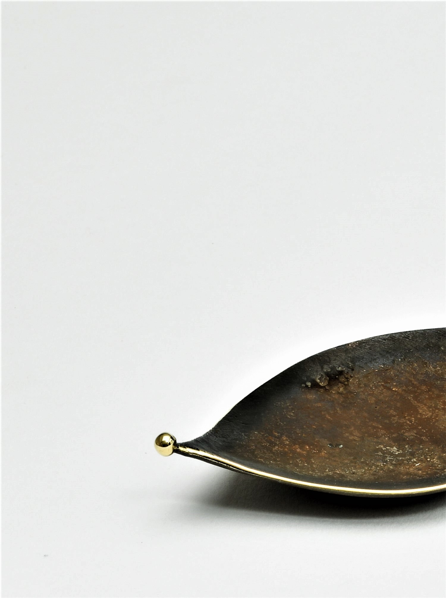 &quot;Tropferl&quot; Ashtray Brass patinated