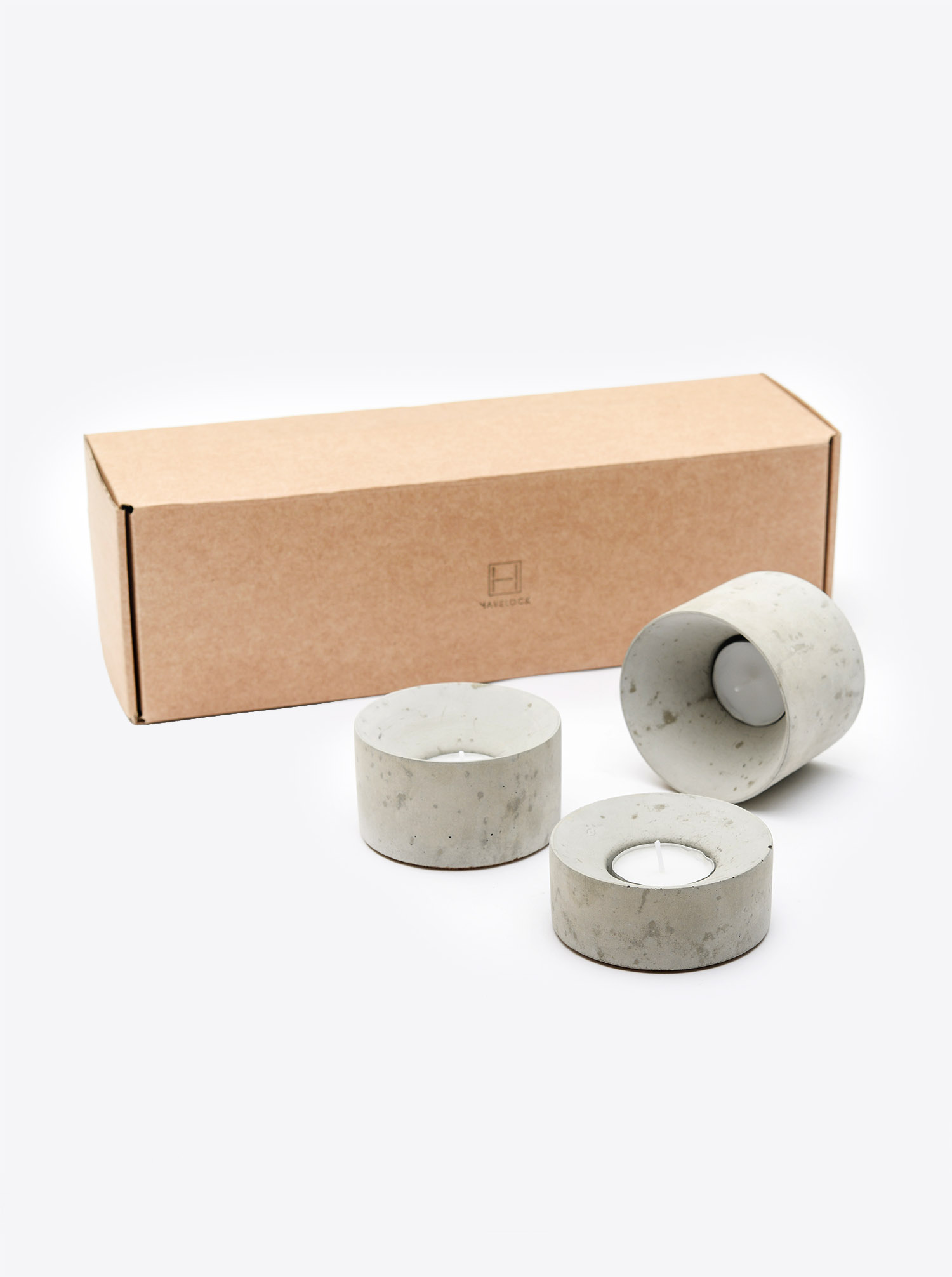 Tea Light Holders Concrete