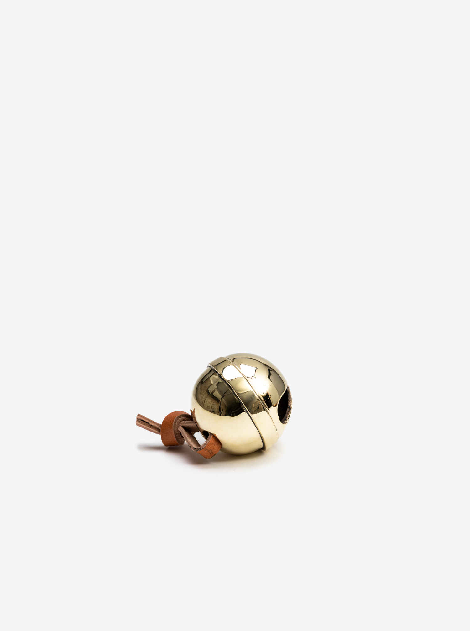 Paperweight Bell &quot;Jingle&quot; Brass polished