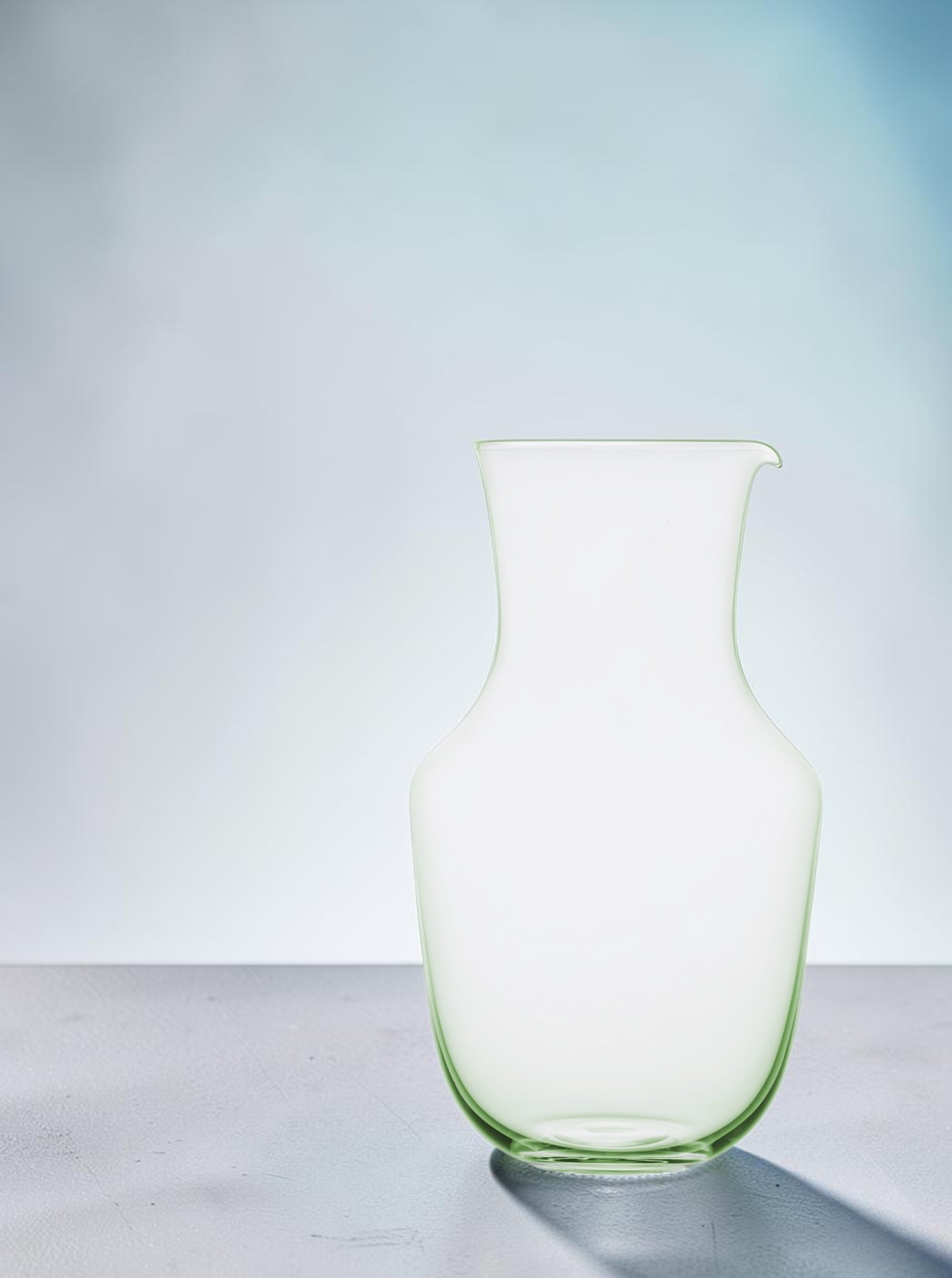 Carafe "Alpha" Glass - green