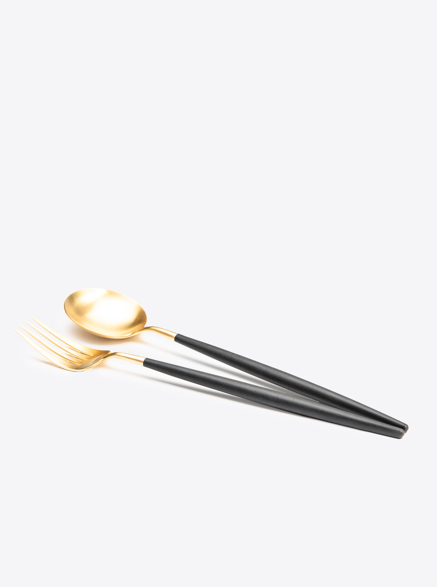 Serving Cutlery Set &quot;Goa&quot; gold black