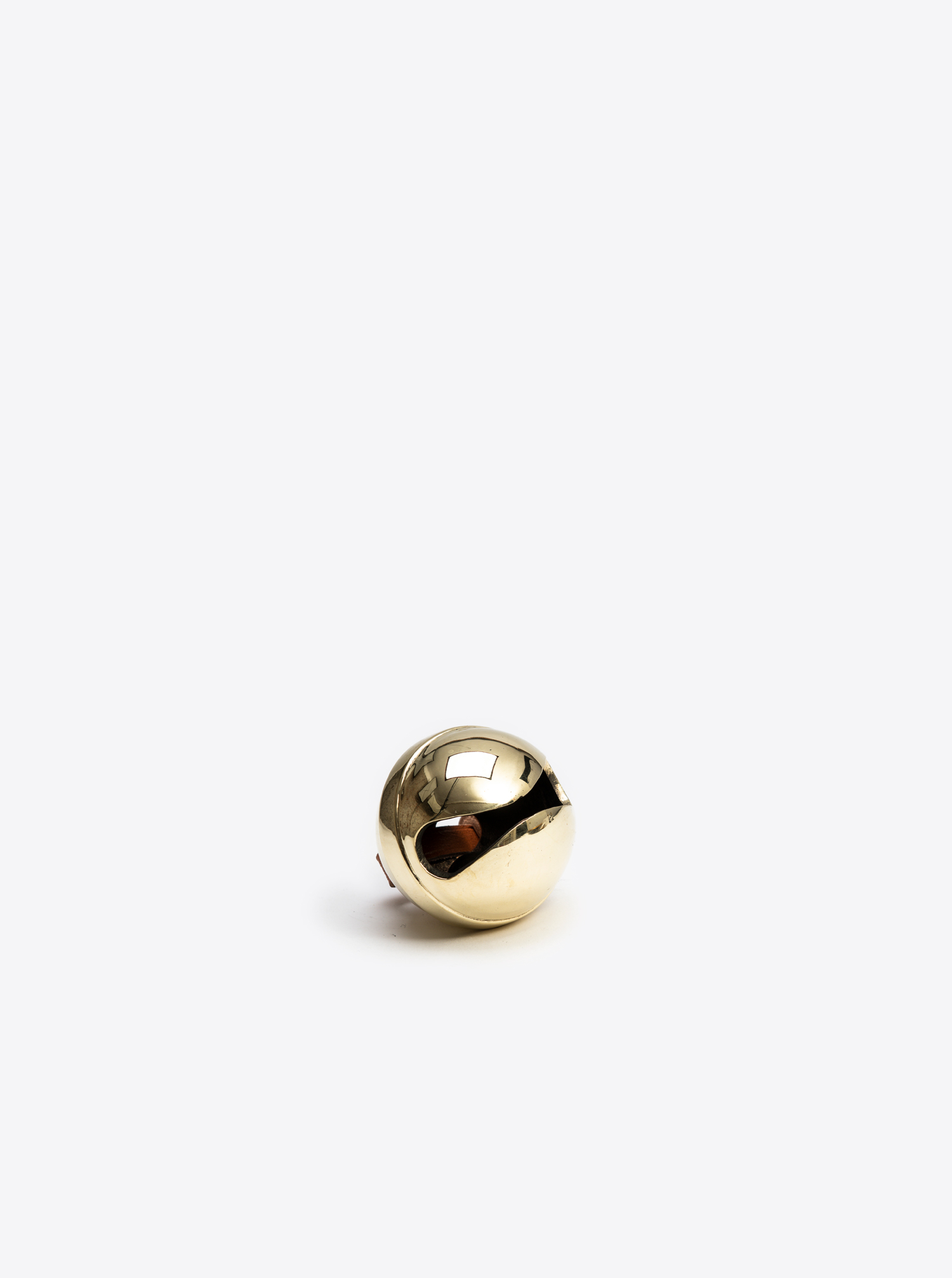 Paperweight Bell &quot;Jingle&quot; Brass polished