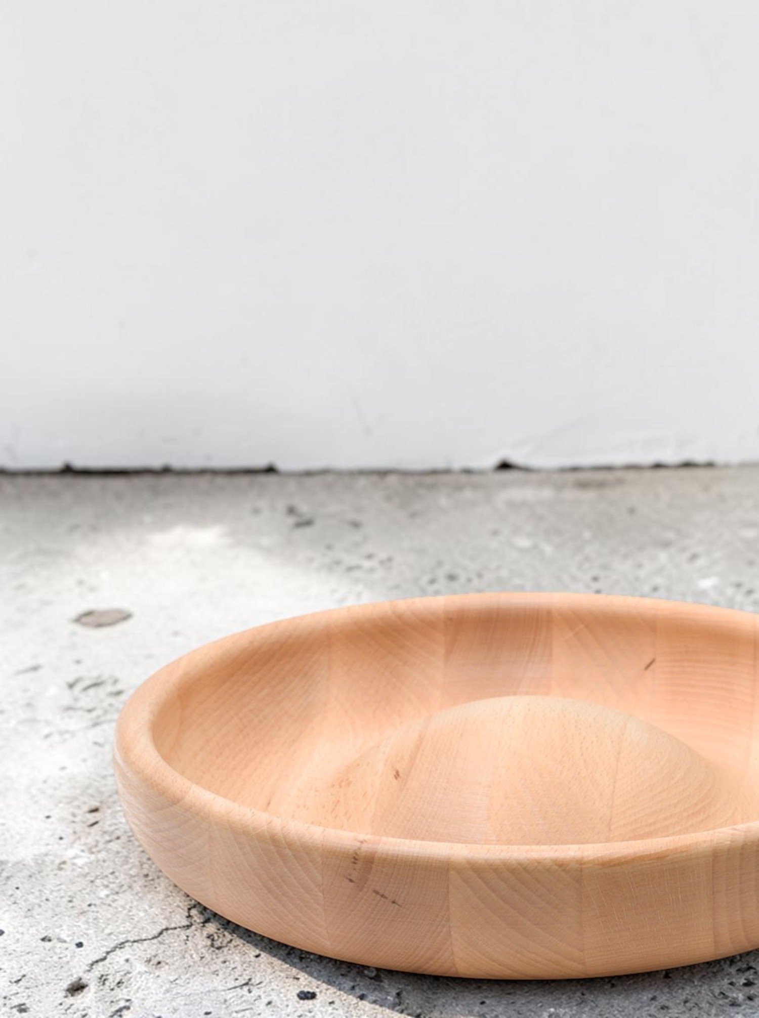 Schale "Soft Bowl" Holz Buche