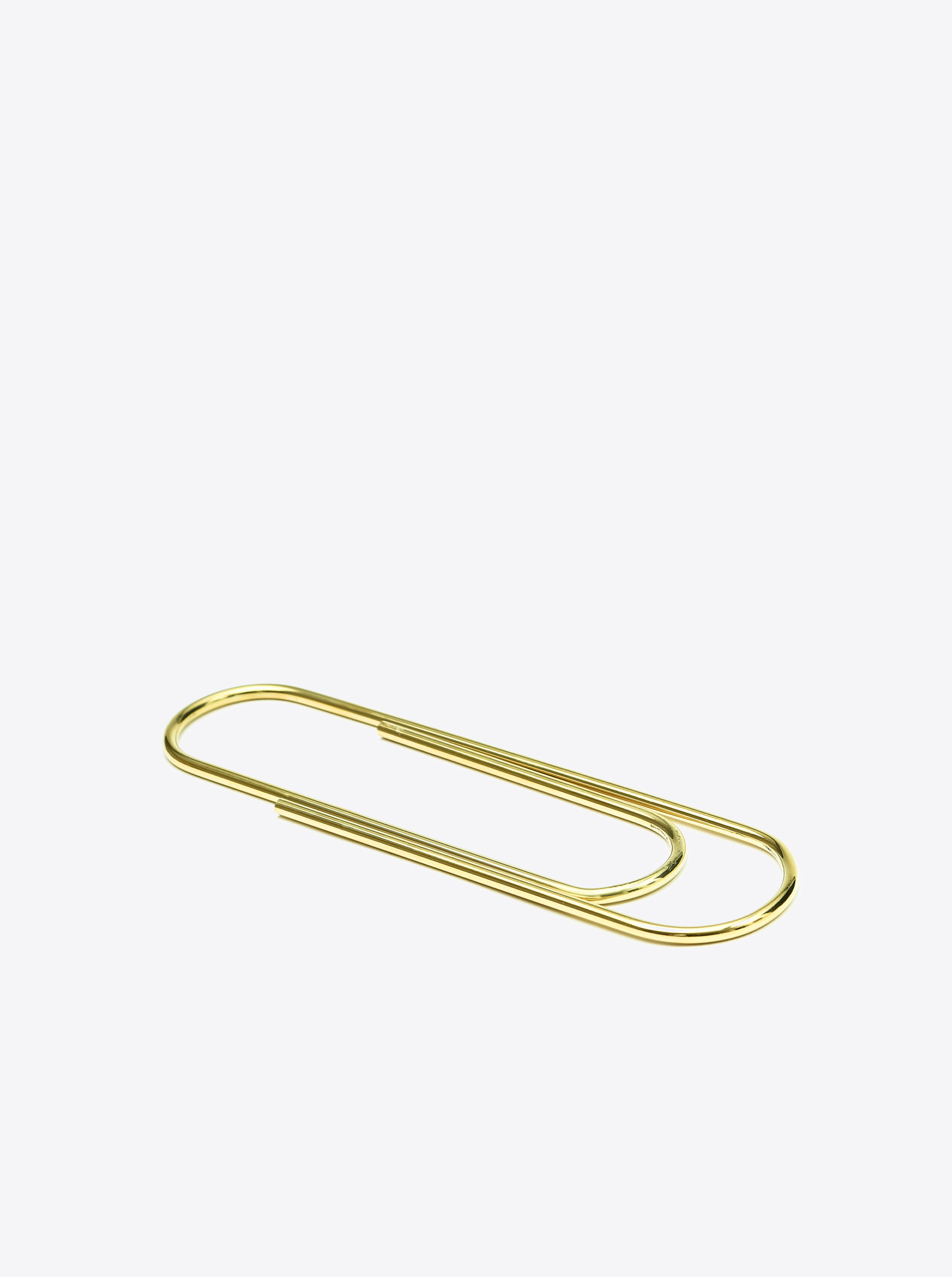 Bookmark 4751 paper clip made of solid brass. Design by Carl Auböck III  1960