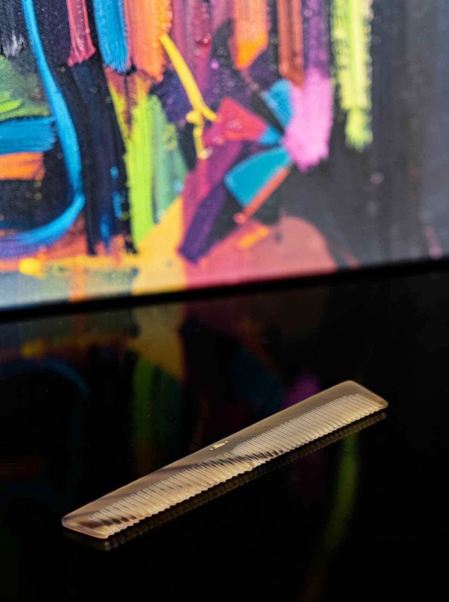Comb made of Horn unisex light