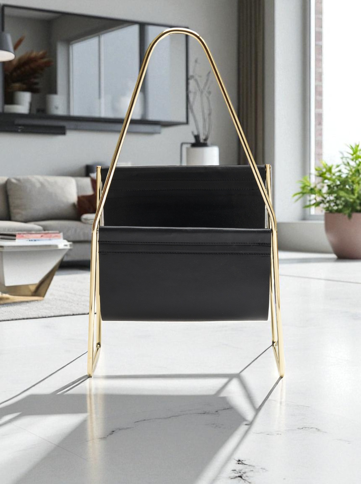 Magazine Rack black M
