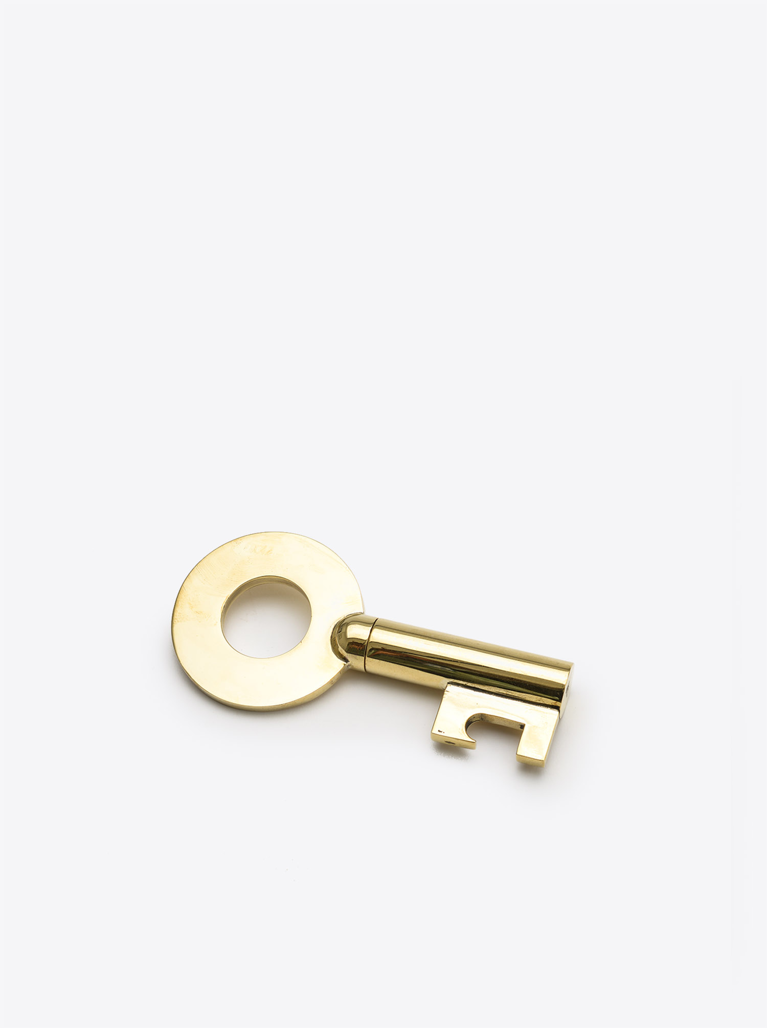 Corkscrew &quot;Modern Key&quot; Brass polished