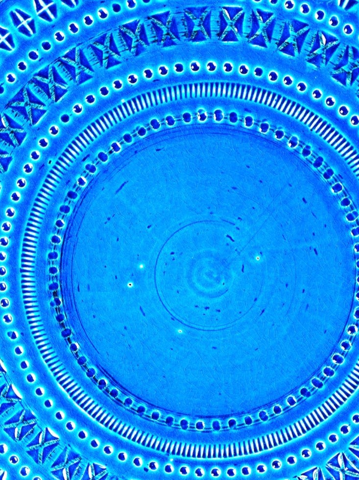 Bitossi Rimini Blu Plate D29 L
