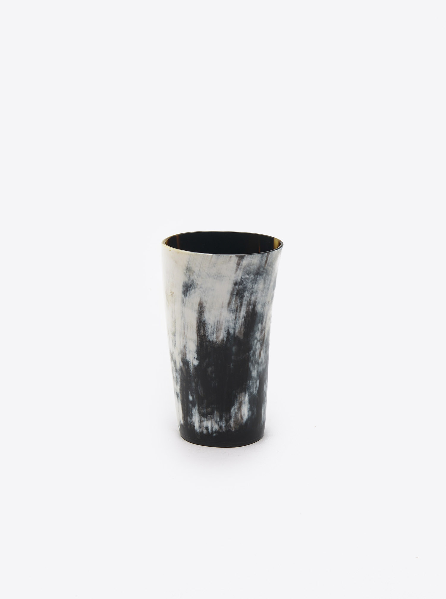 Cup made of Horn dark L