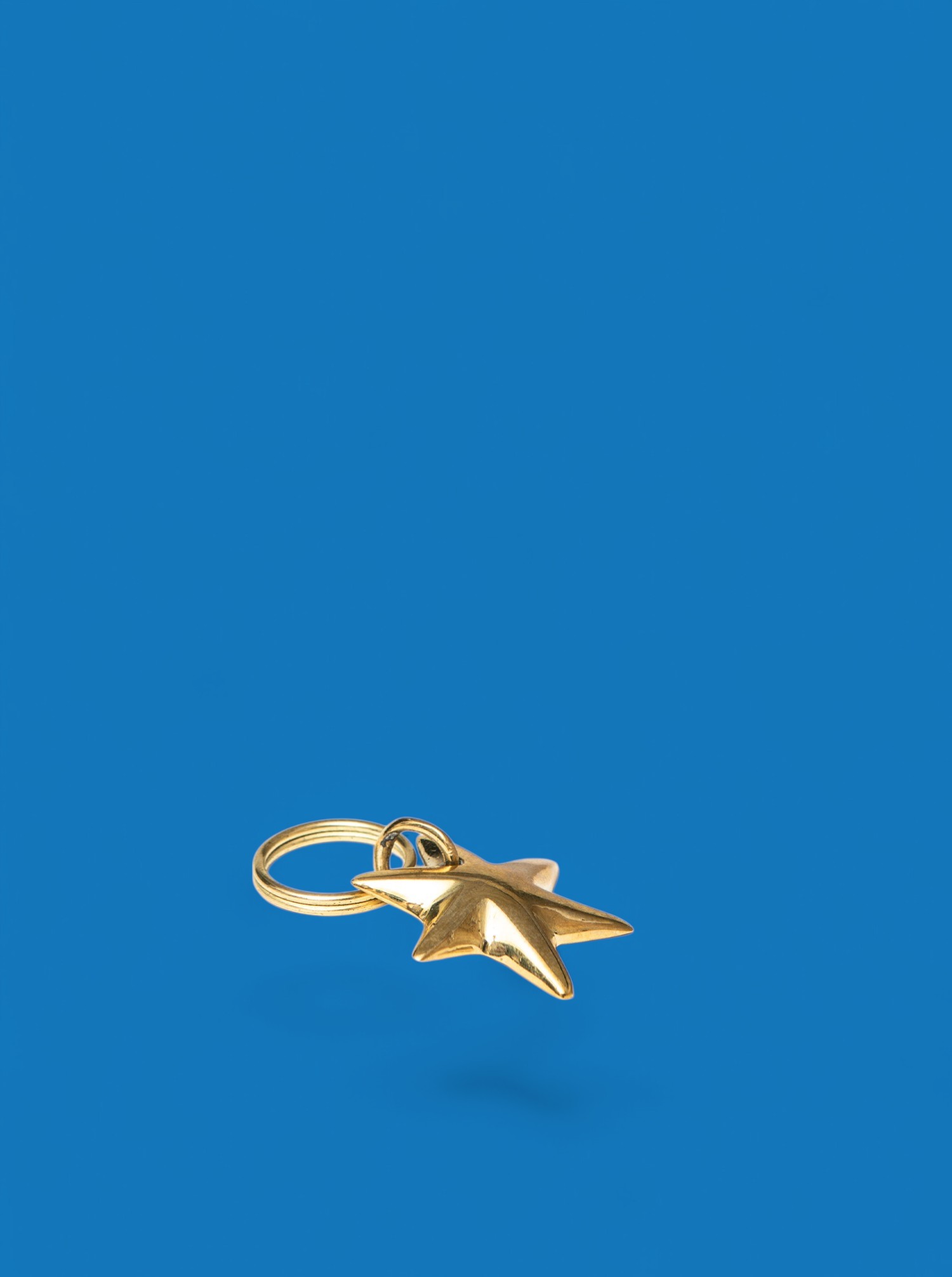 Key Chain "Star" Brass