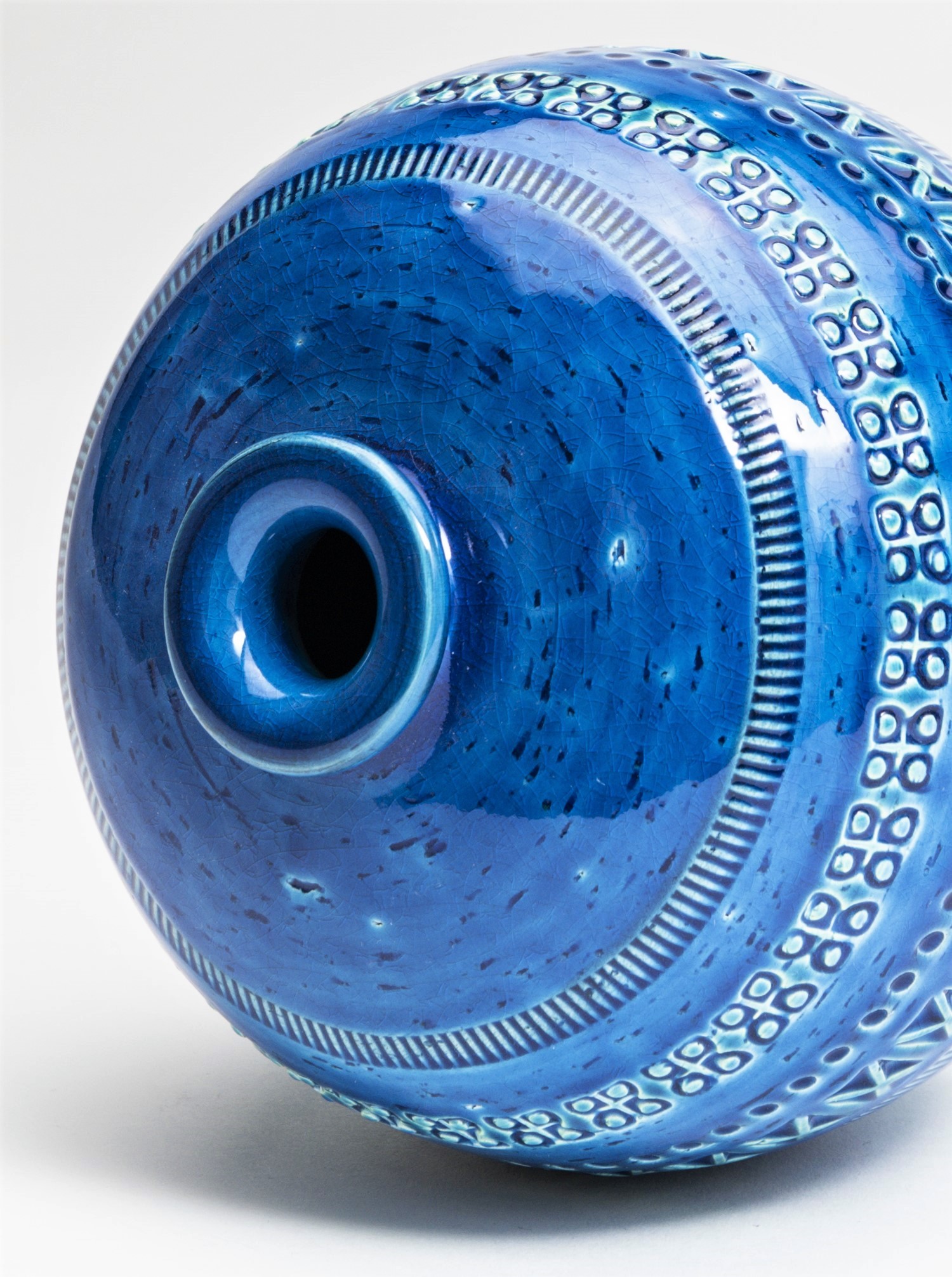 Bitossi Rimini Blu Ball Vase
