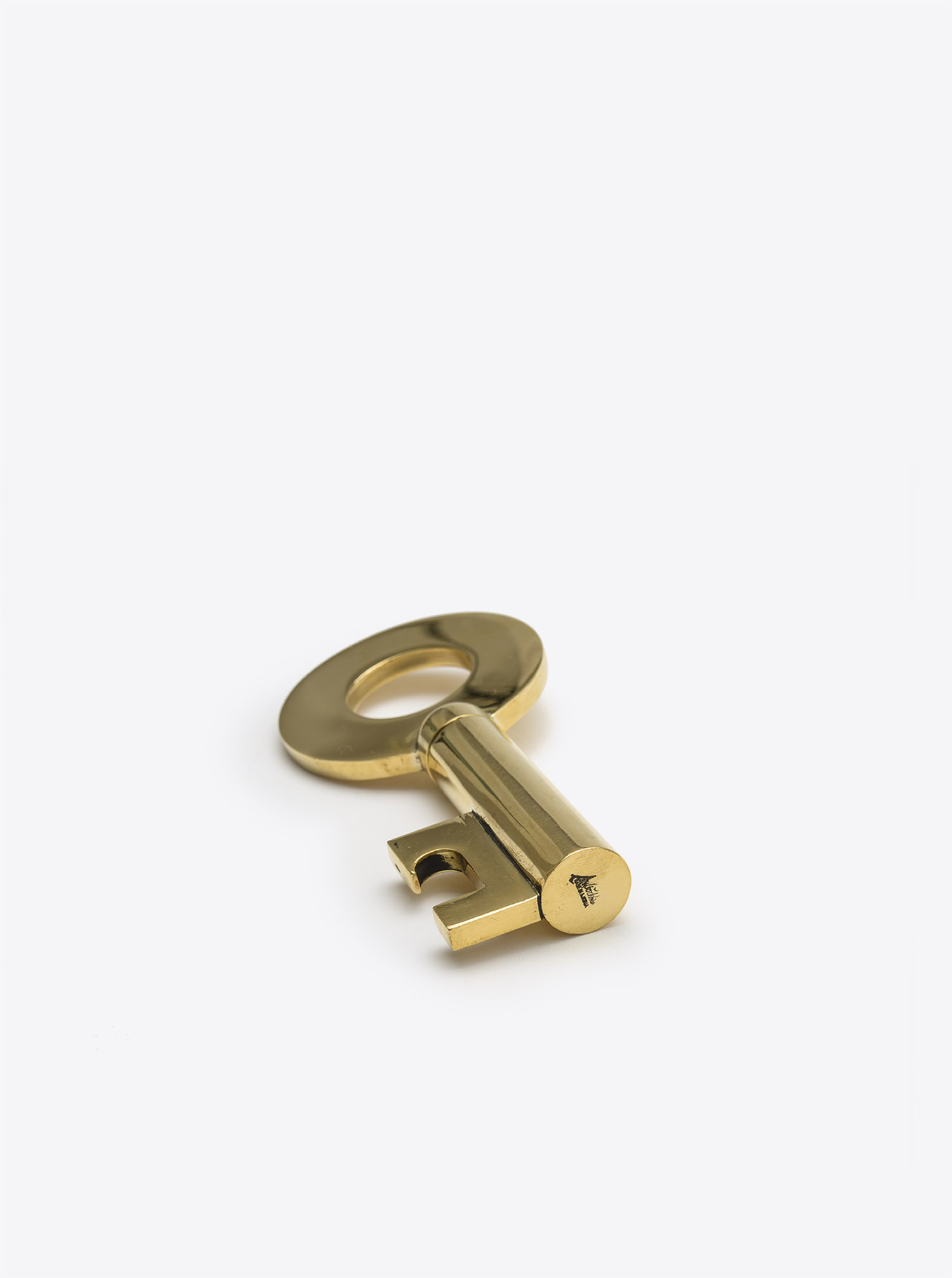 Corkscrew Modern Key 5970 in polished brass. Design Carl Auboeck 1967.