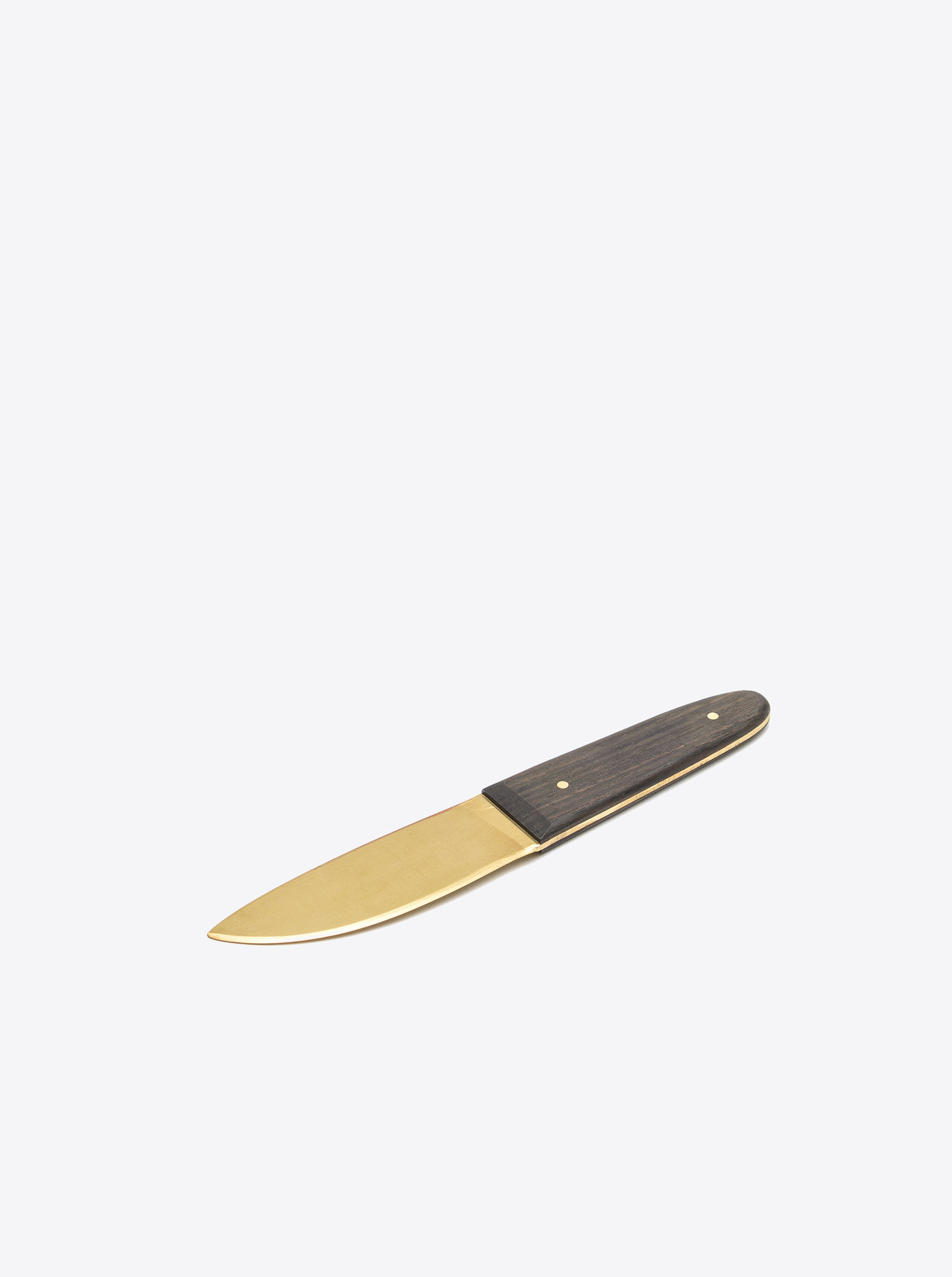 Cheese Knife Brass L . Handmade