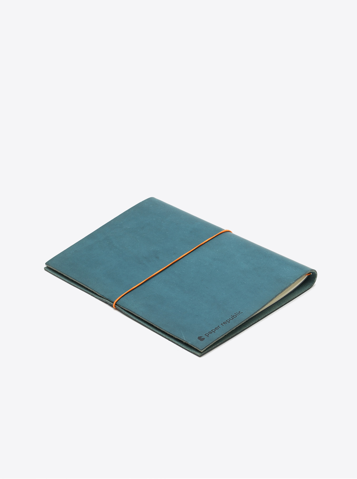 Notebook Grand Voyager XL Cowhide Leather Petrol