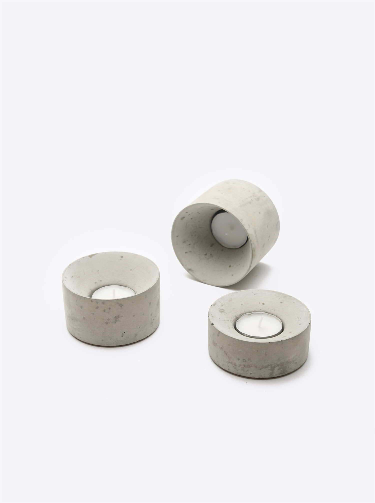 Tea Light Holders Concrete