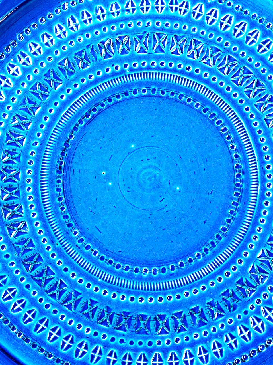 Bitossi Rimini Blu Plate D37 XL