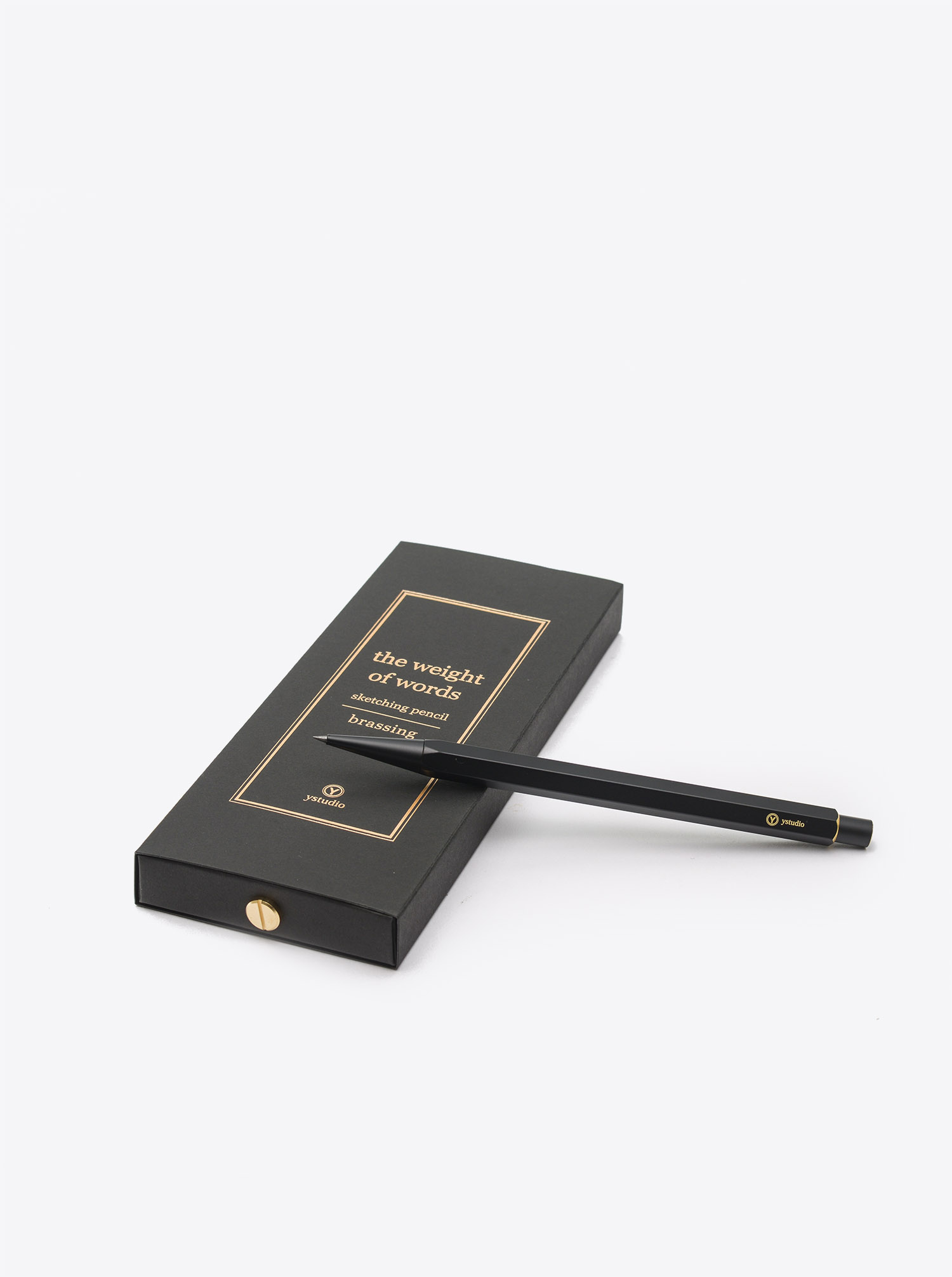 ystudio Brassing Sketching Pencil - Black