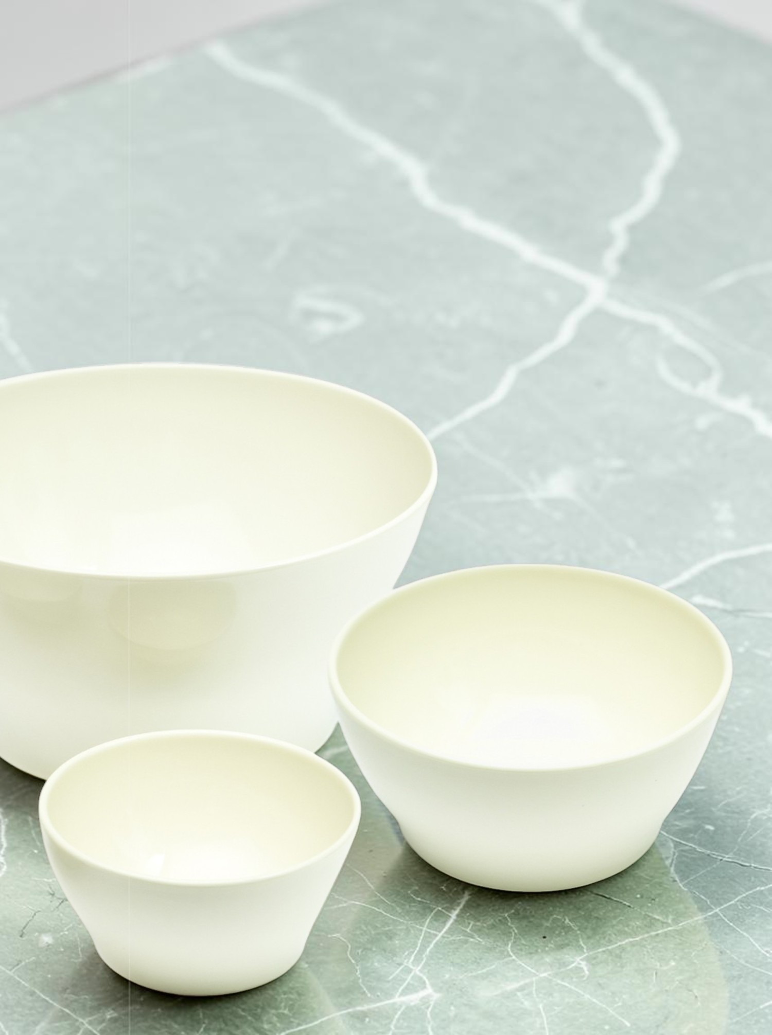Bowl Stoneware off-white M