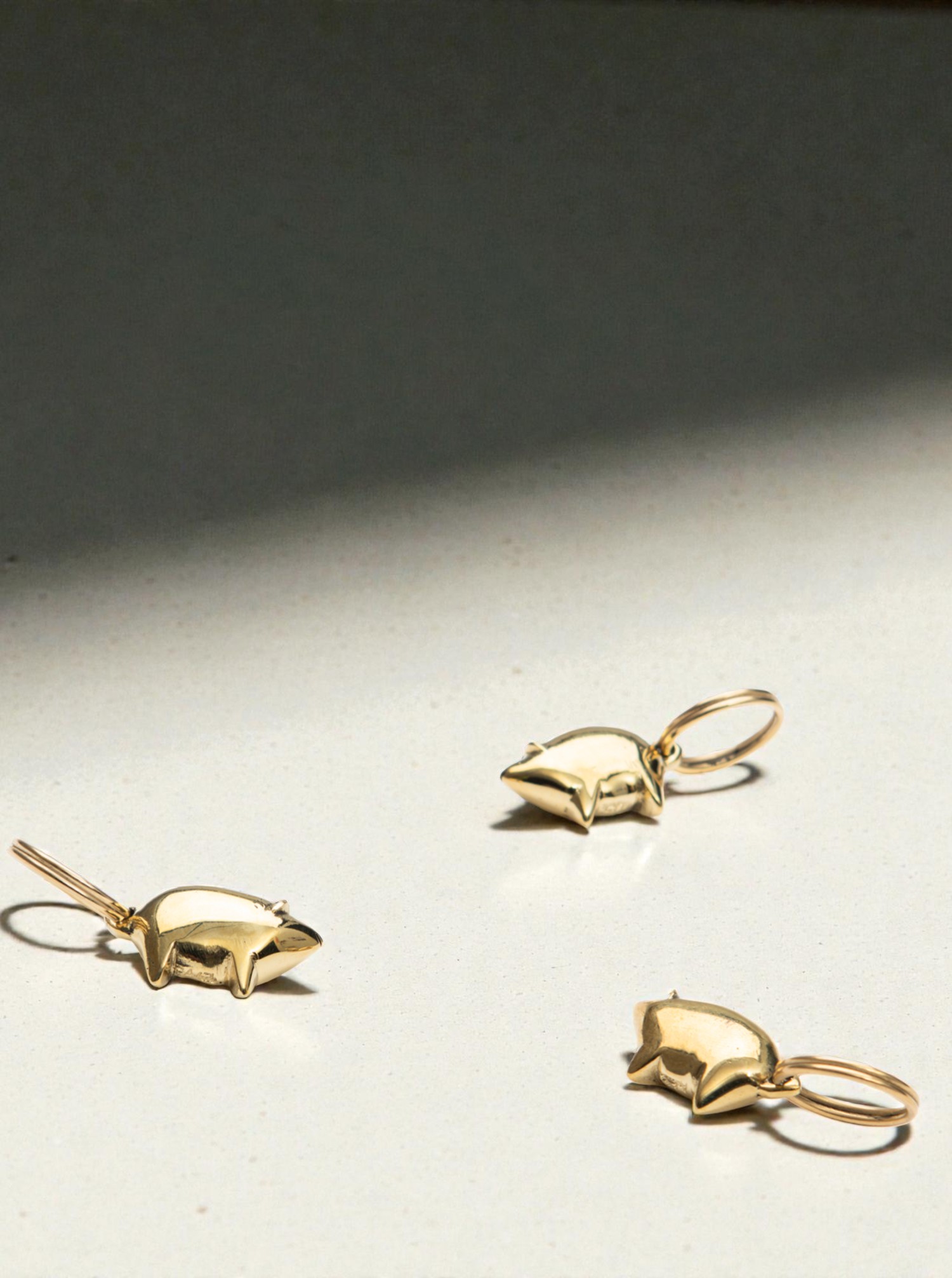 Key Chain "Elefant" brass