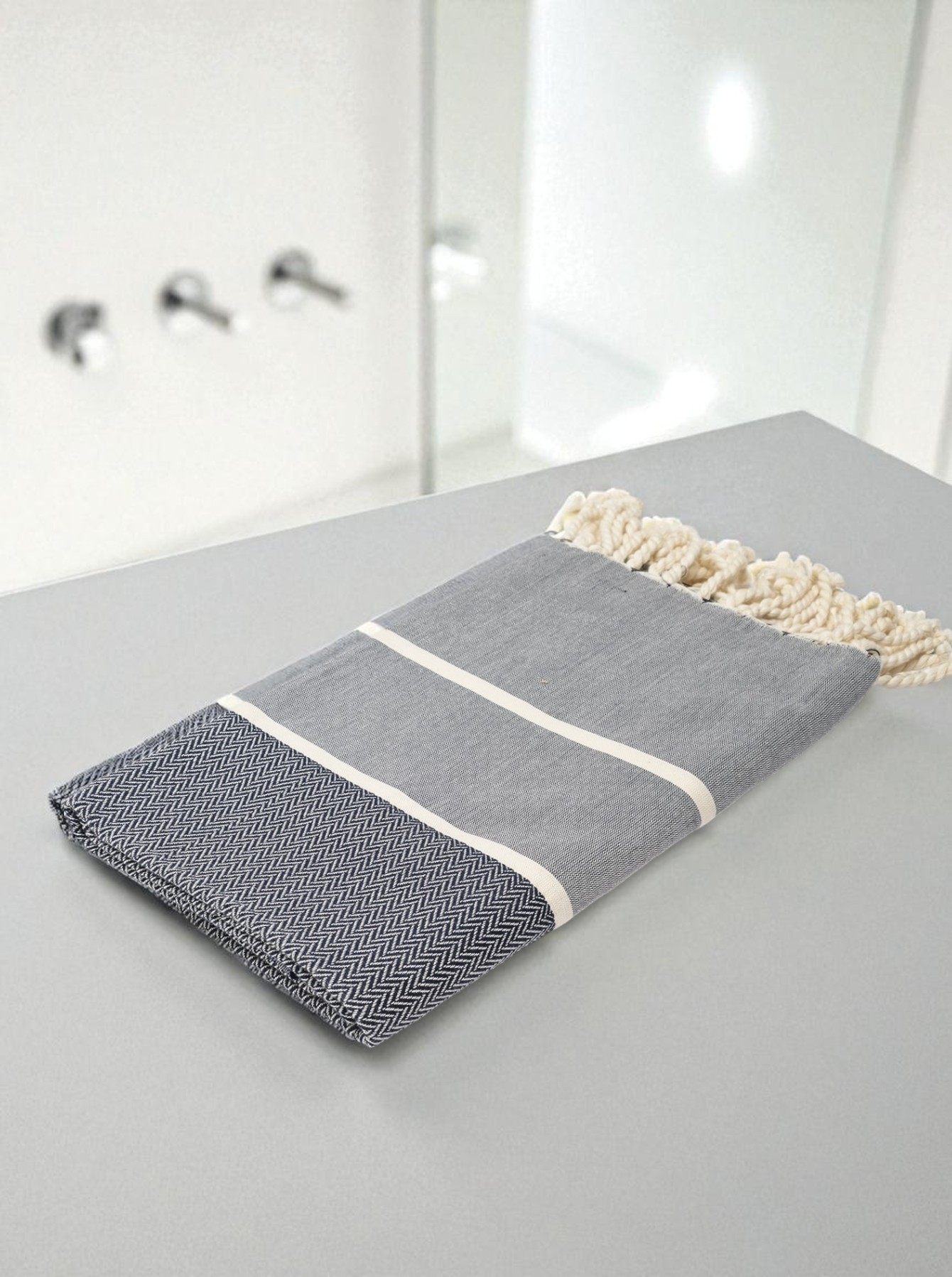 Fouta Hammam Towel Herringbone