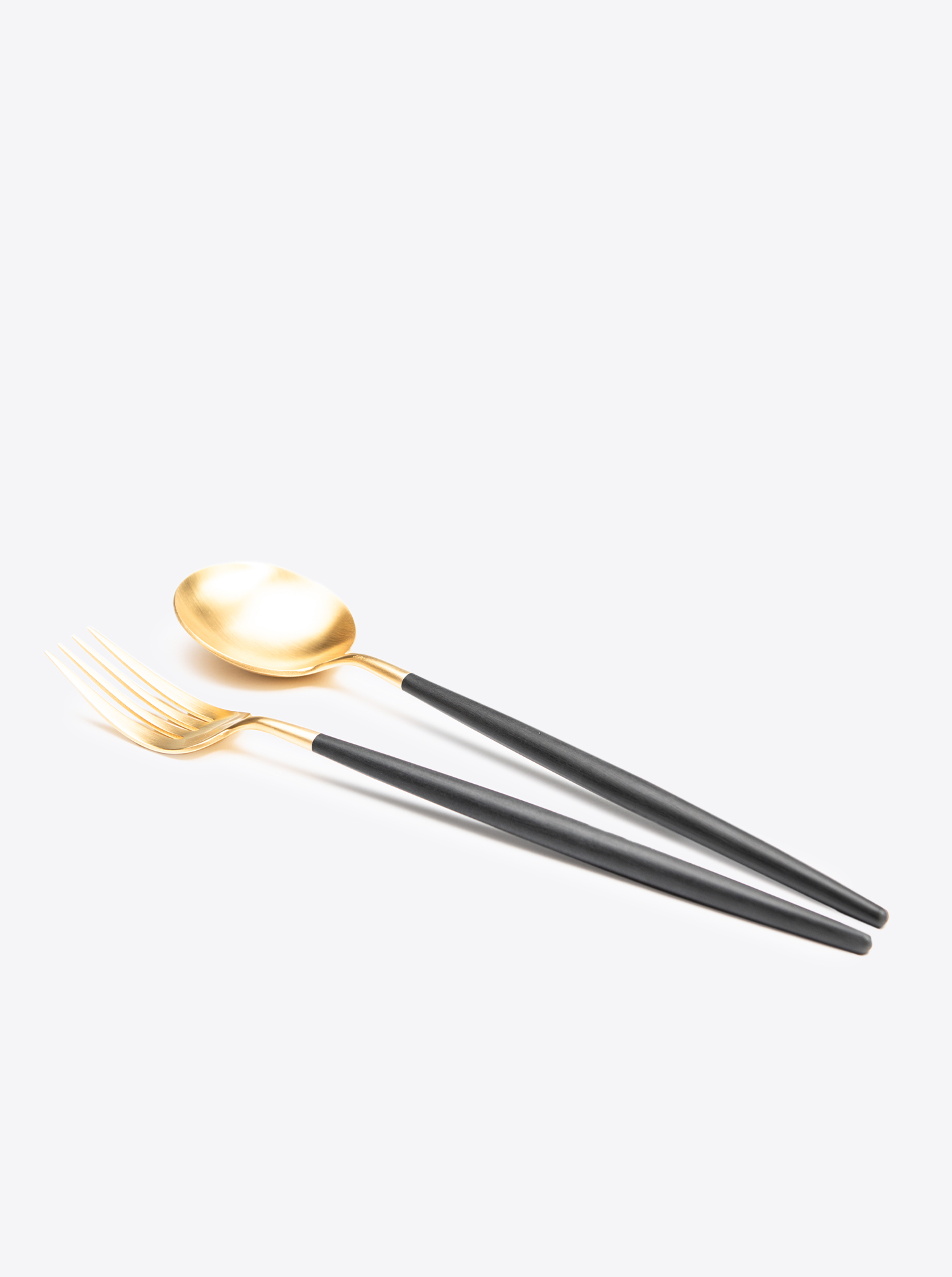 Serving Cutlery Set &quot;Goa&quot; gold black