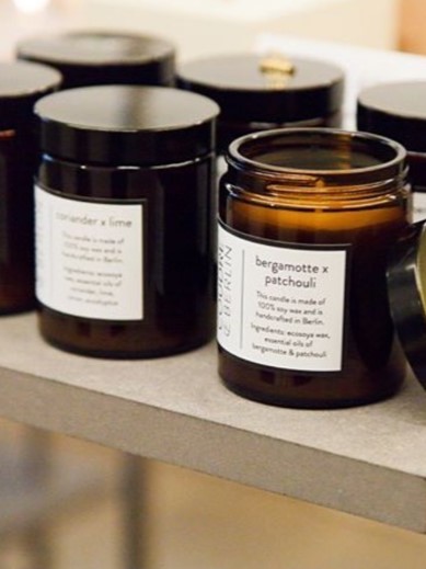 Duftkerze Bergamotte &amp; Patchouli