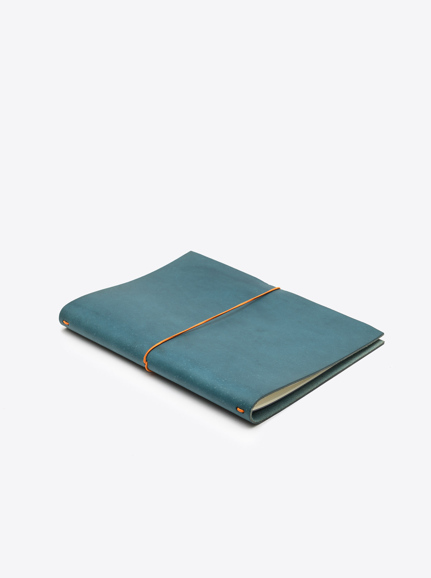 Notebook Grand Voyager XL Cowhide Leather Petrol