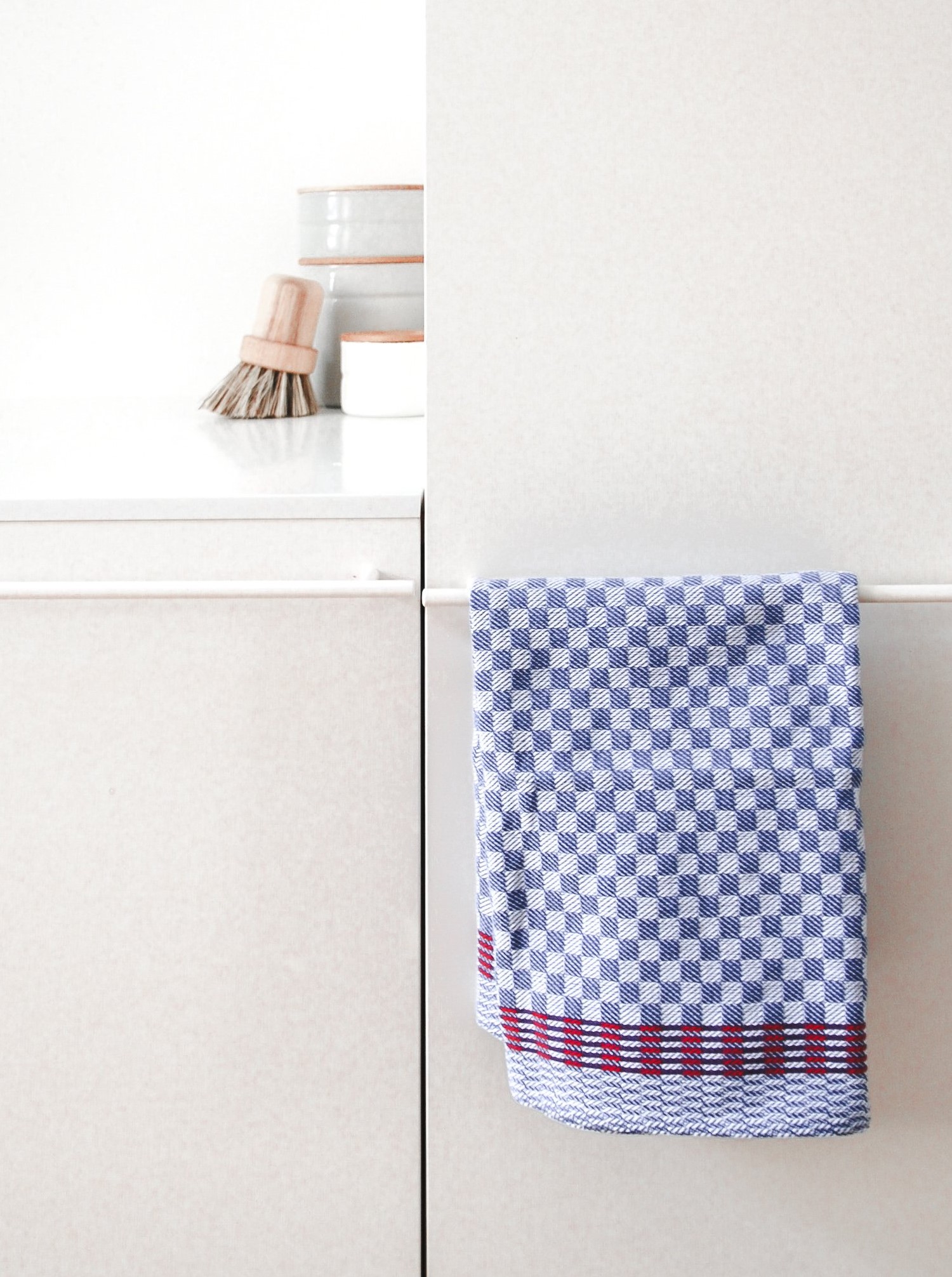 Tea Towel or Guest Towel &quot;Dry&quot; blue