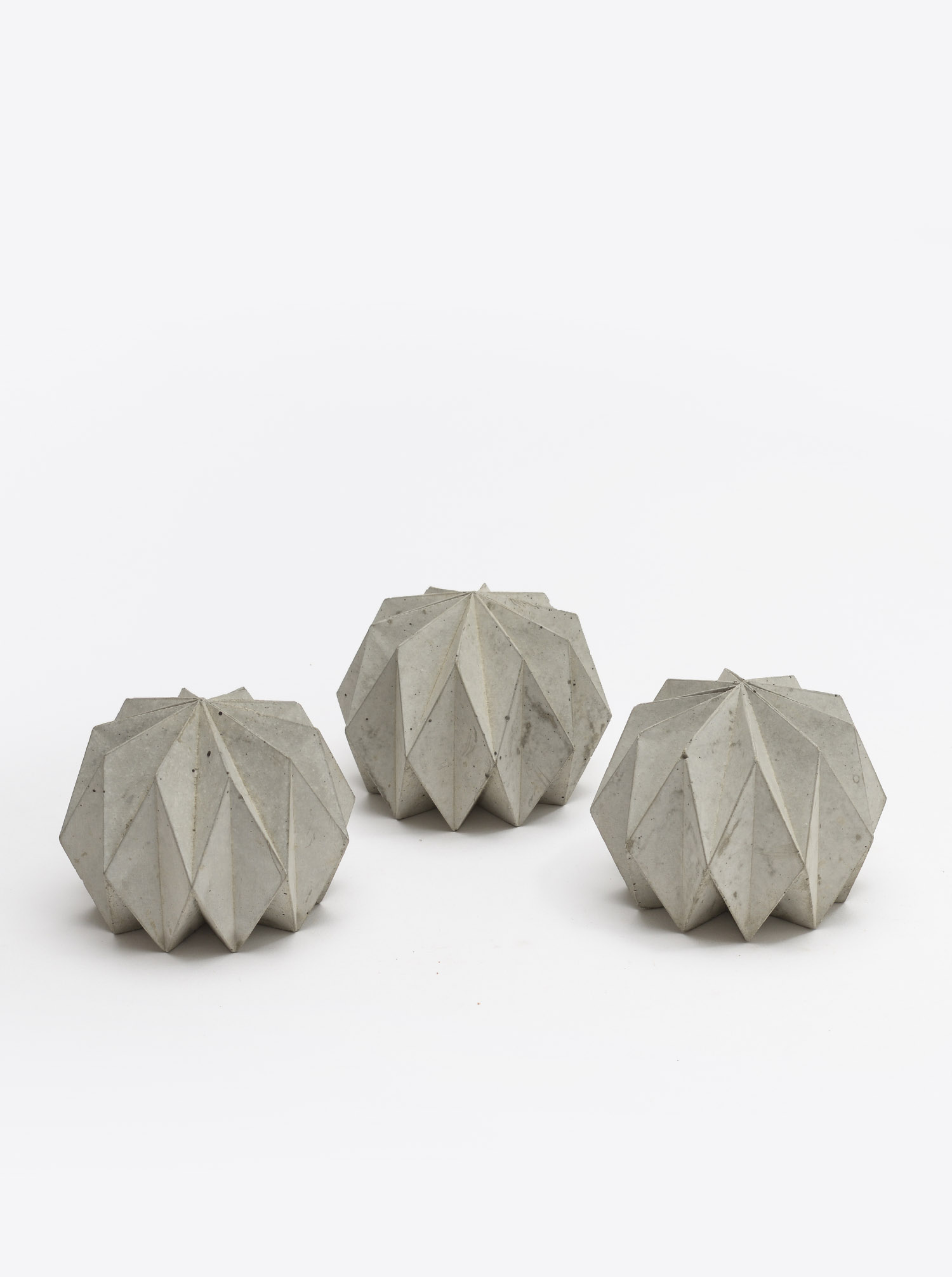 Briefbeschwerer Origami Beton