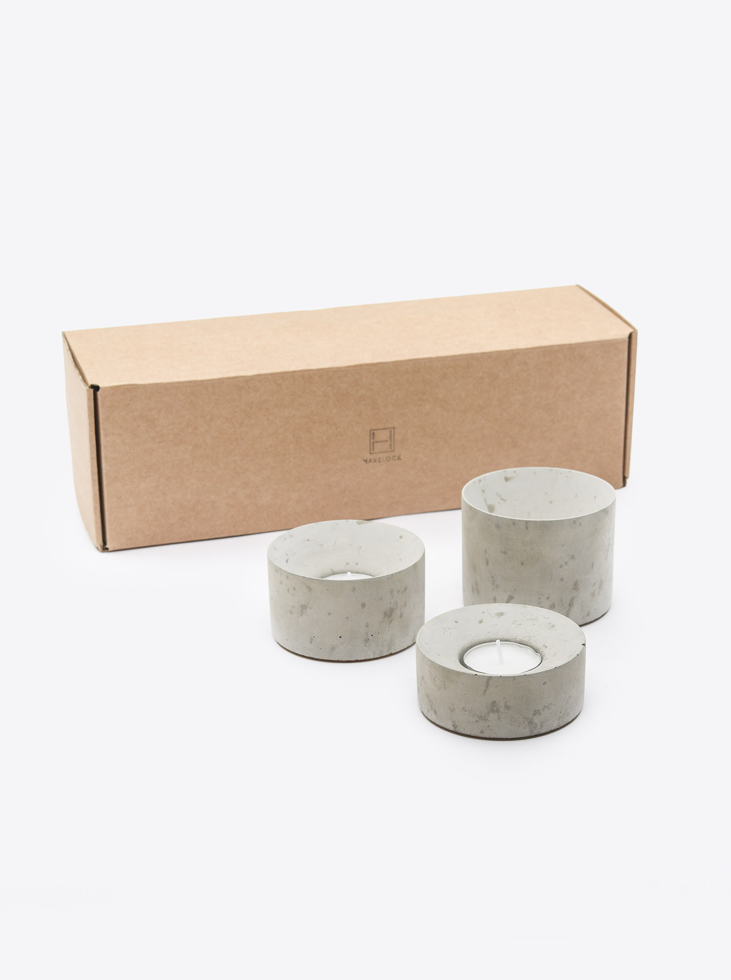 Tea Light Holders Concrete