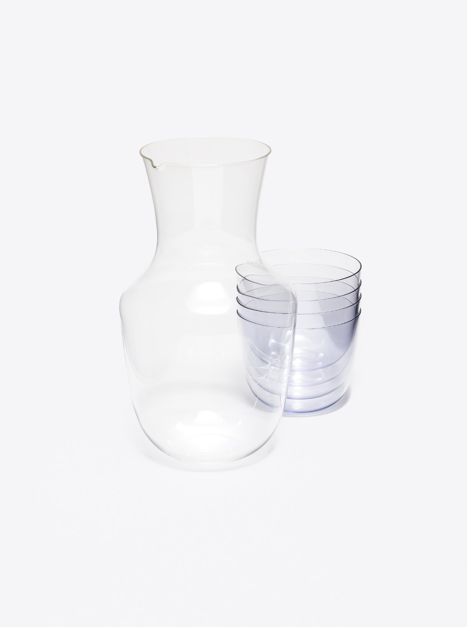 Carafe Glass &quot;Alpha Crack&quot;