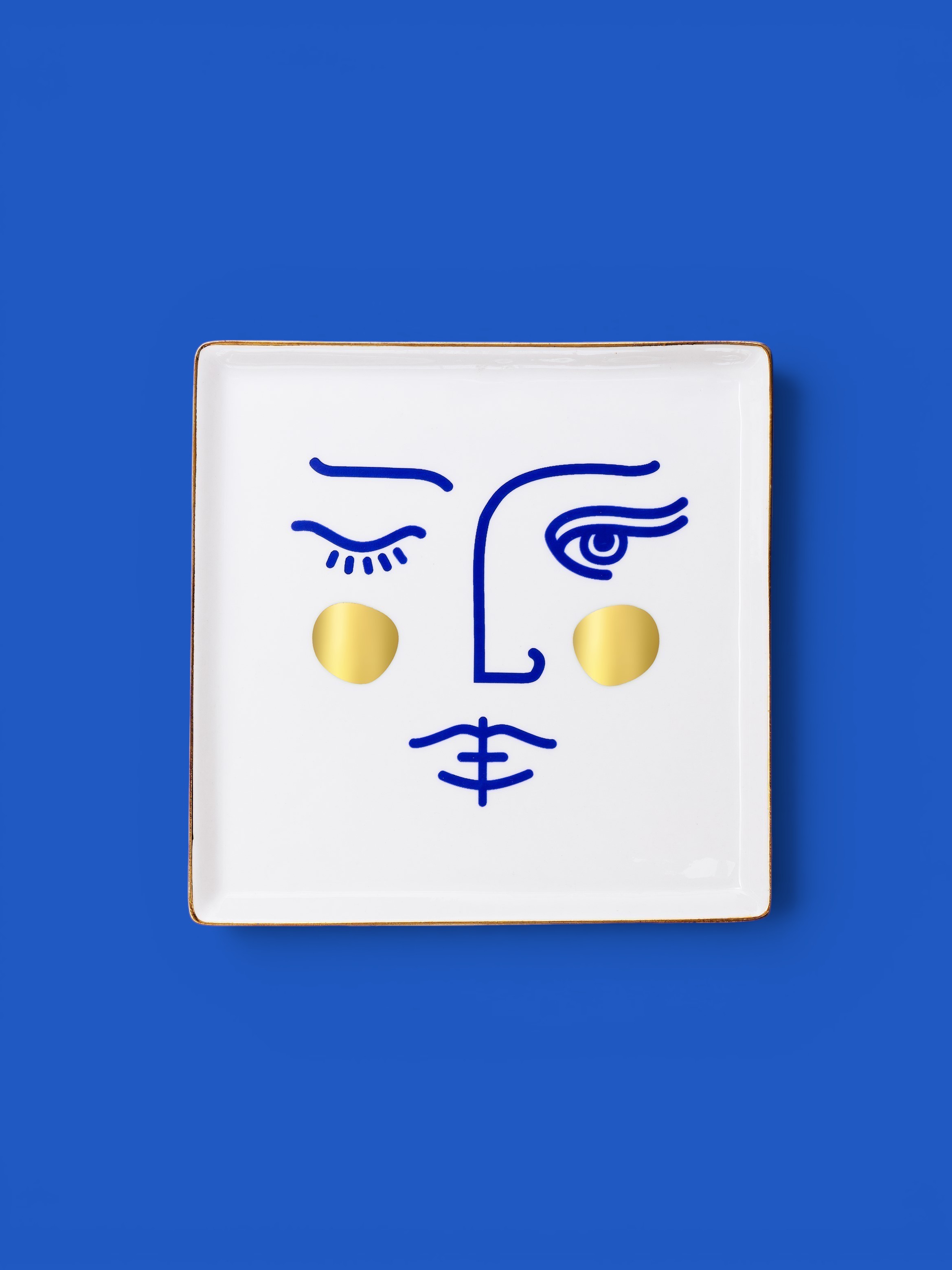 Keramiktablett "Janus"