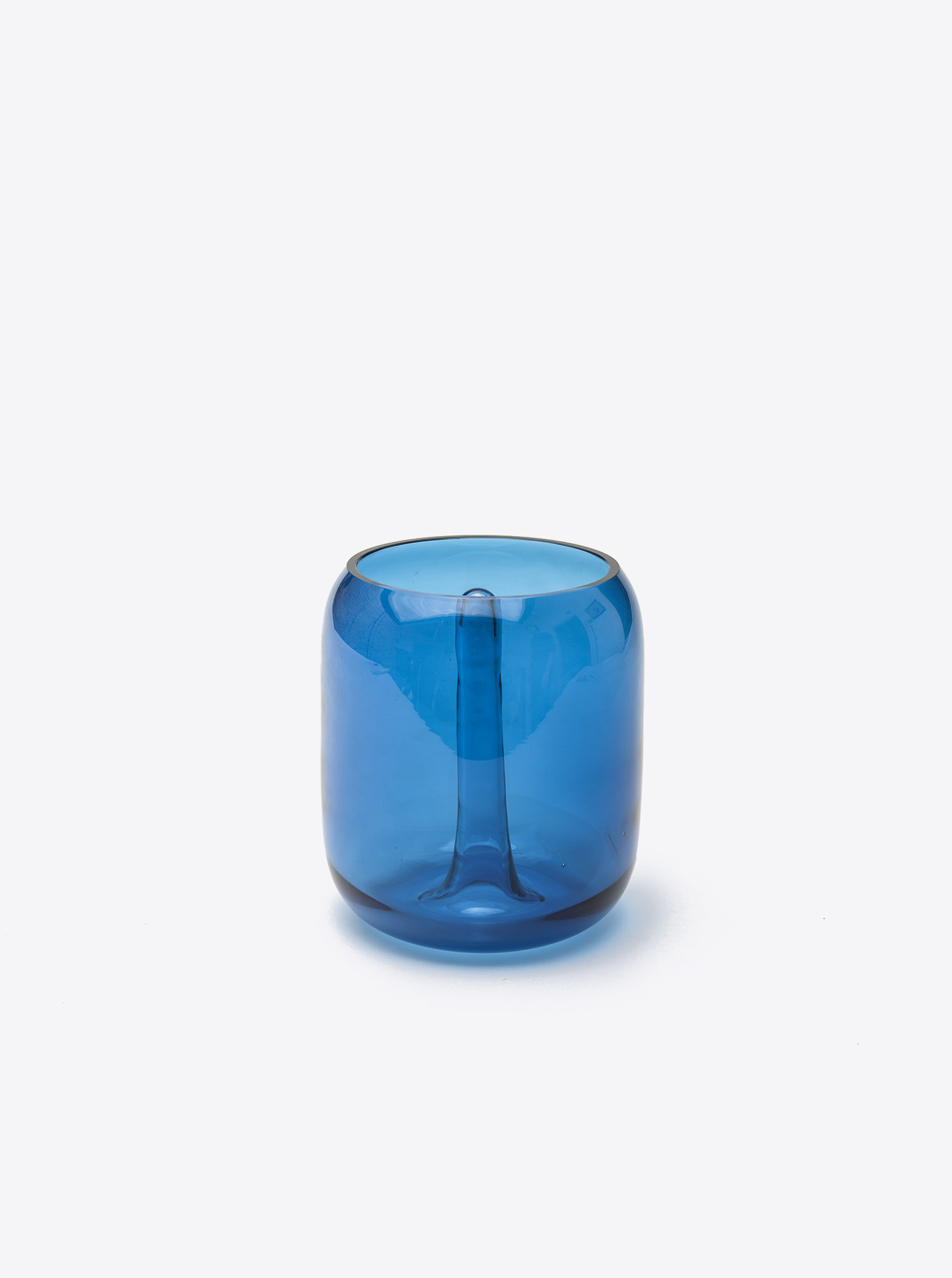 Vase Soft Vase M Glass blue