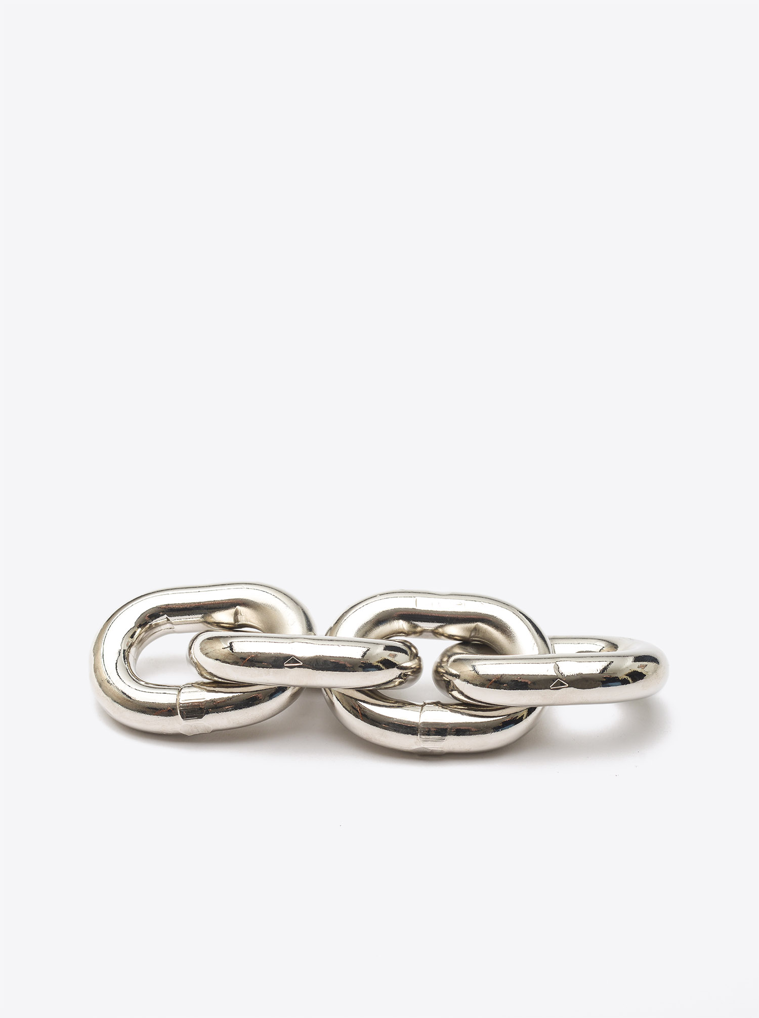 Paperweight &quot;Chain&quot; Iron nickel plated