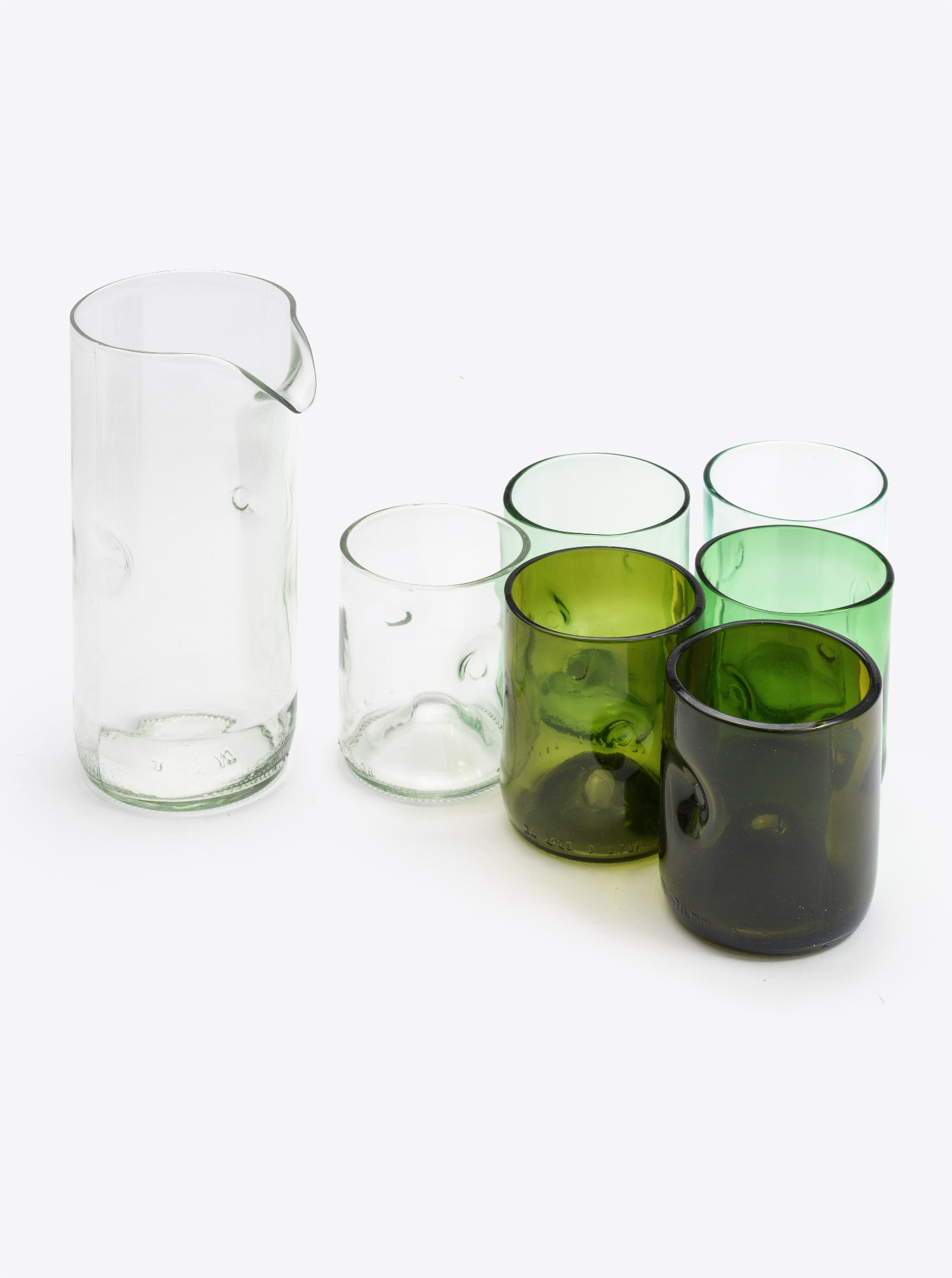 Carafe with Glass Set 6 pcs with wooden Box